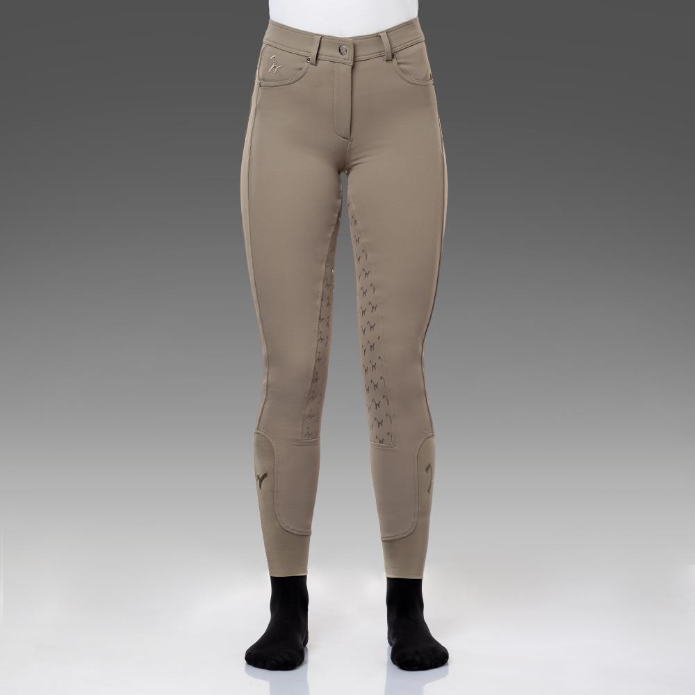 Damen Reithose Isabell Full Grip walnut Damen Reithose Isabell Full Grip walnut