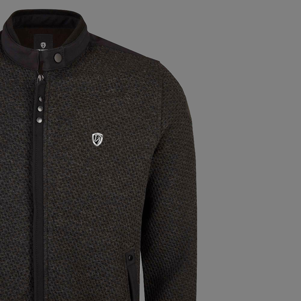 Strick Jacke Marcello anthrazit Strick Jacke Marcello anthrazit