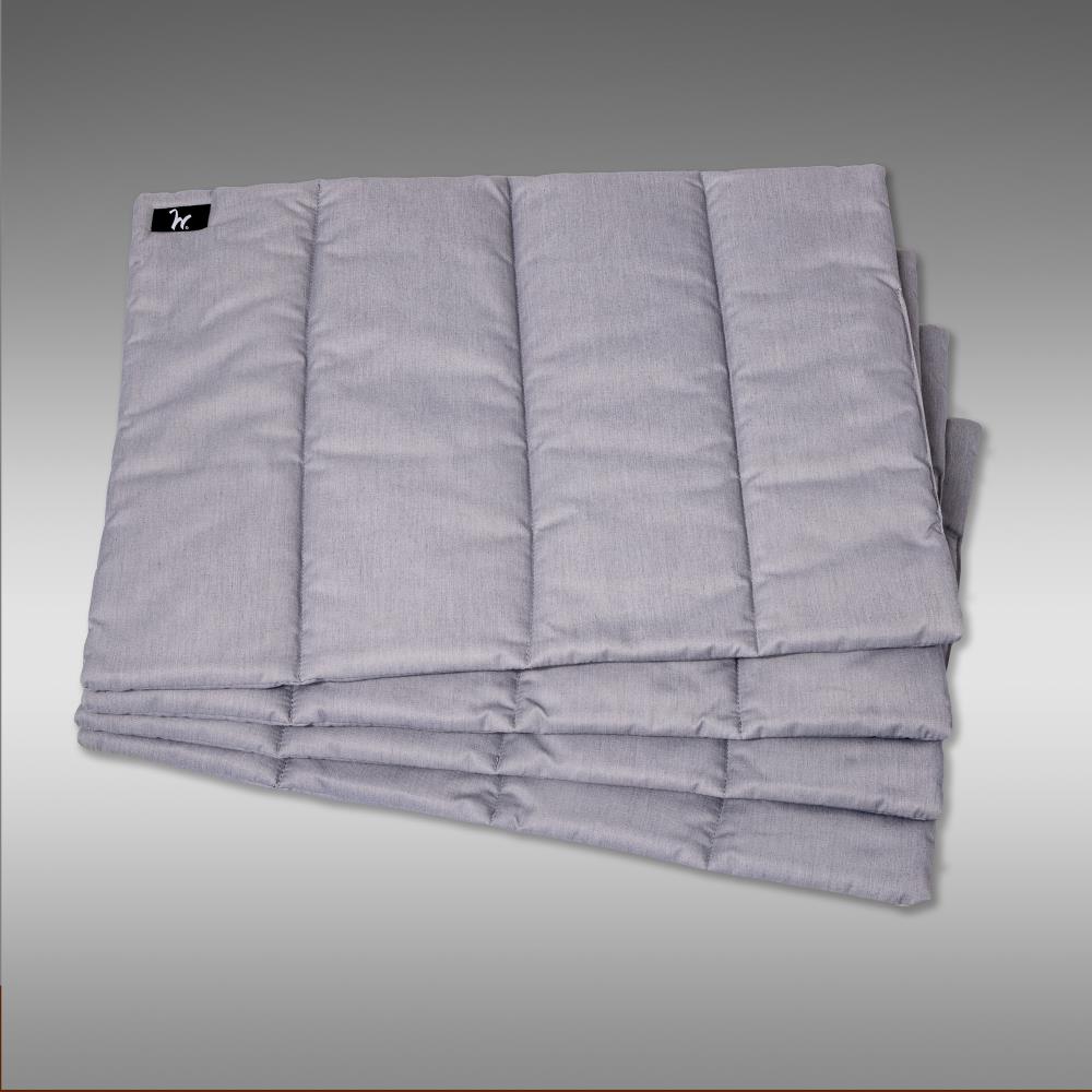 Isabell Werth Bandagierkissen 4 er Set light grey Isabell Werth Bandagierkissen 4 er Set light grey