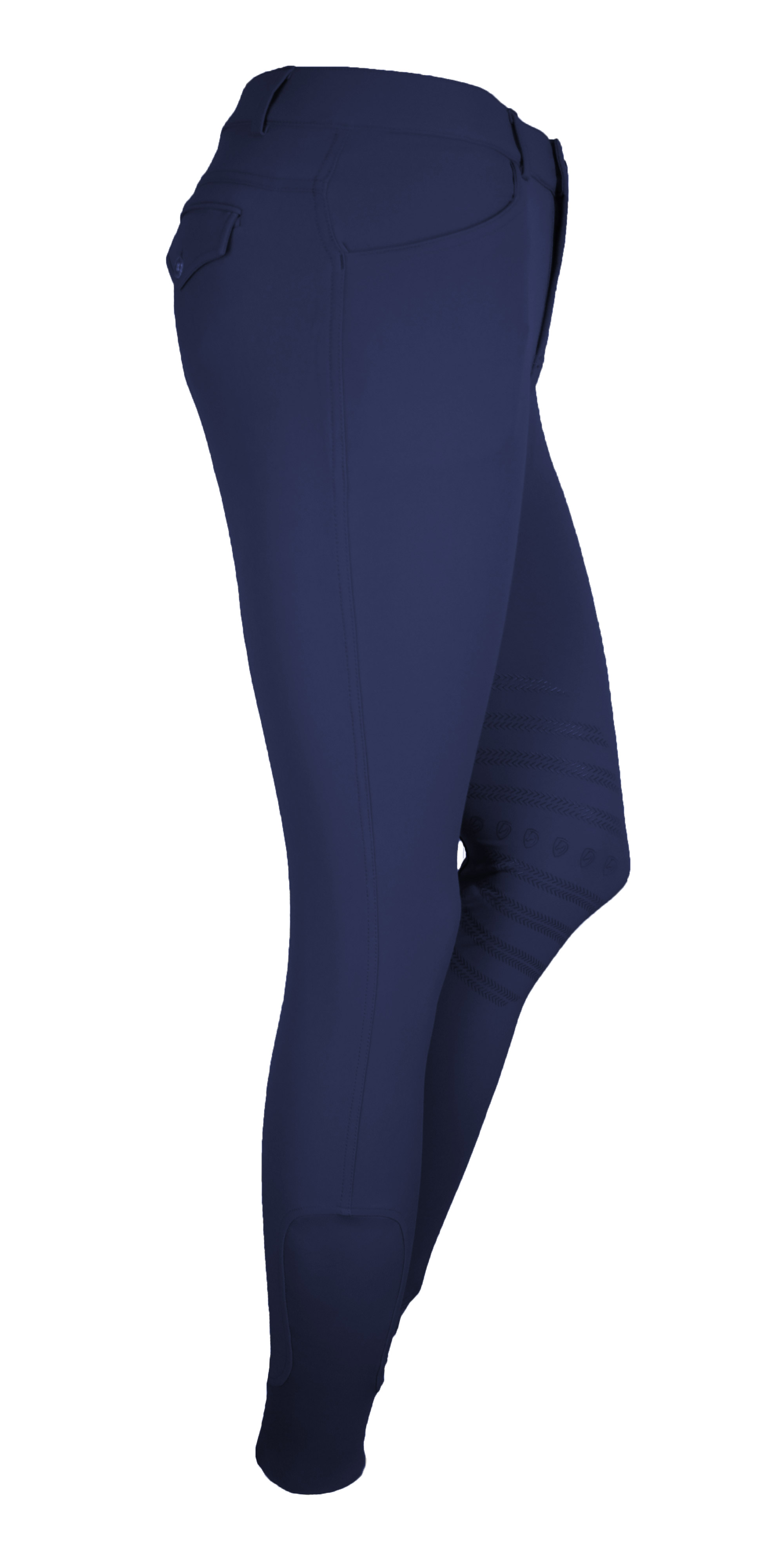 Tim`s Herren Reithose Basic Knie Grip dark- navy