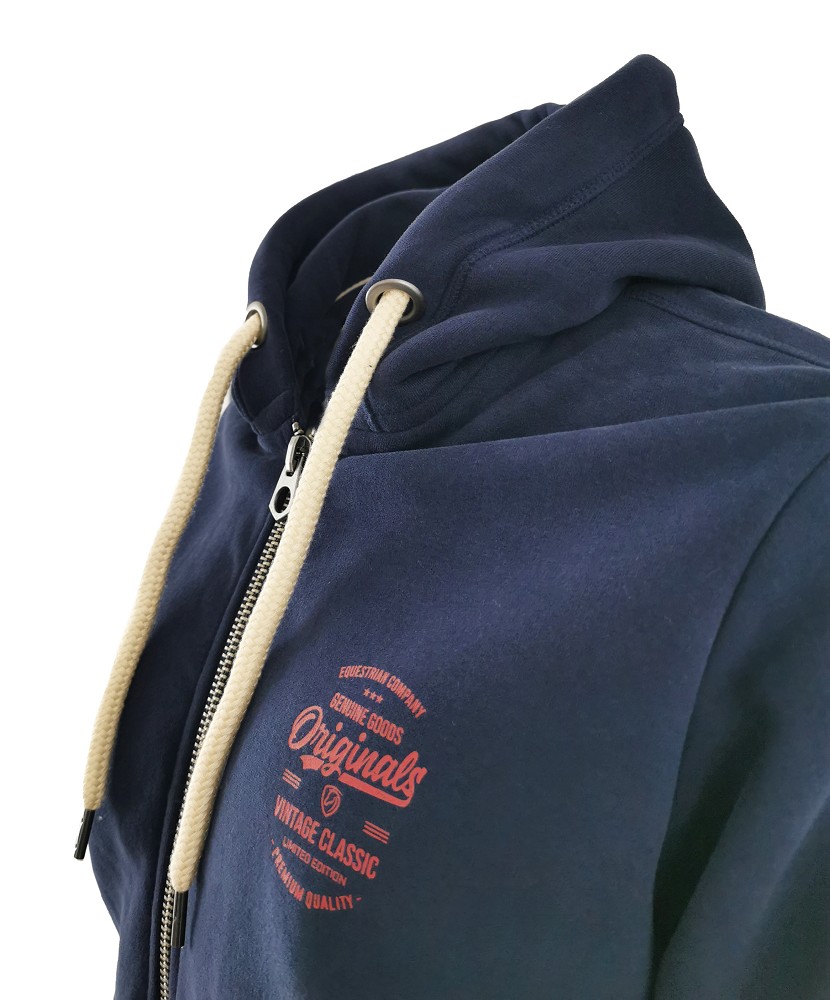 Herren Kapuzensweater Mike navy-L