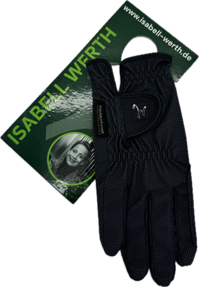 Handschuhe Bella Rose schwarz Handschuhe Bella Rose schwarz