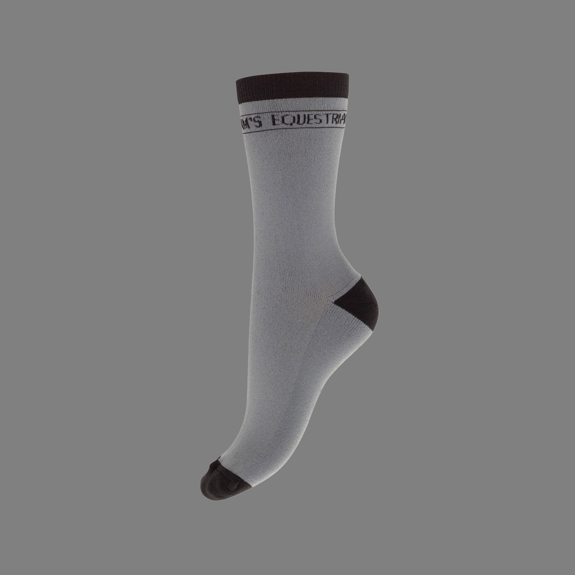 Socken Performance grau-schwarz 39-46 kurz