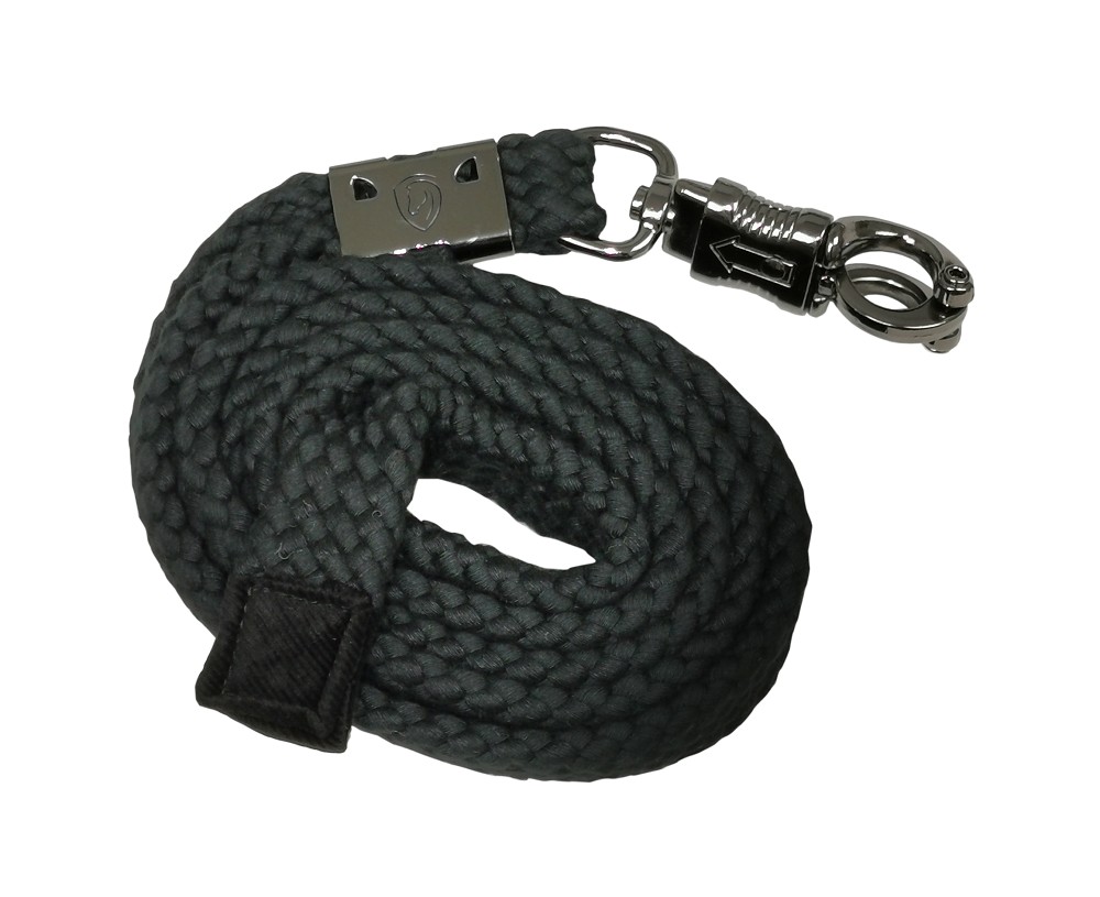 Tim´s Halfter Set mit Führstrick (Panikhaken) schwarz-Cob Tim´s Halfter Set mit Führstrick (Panikhaken) schwarz-Cob