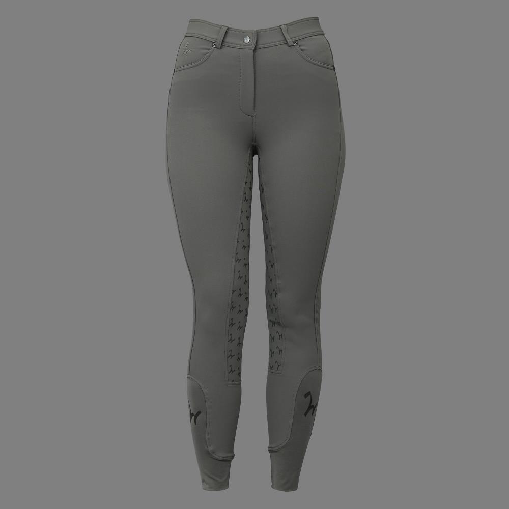 Damen Reithose Isabell Full Grip taupe-38