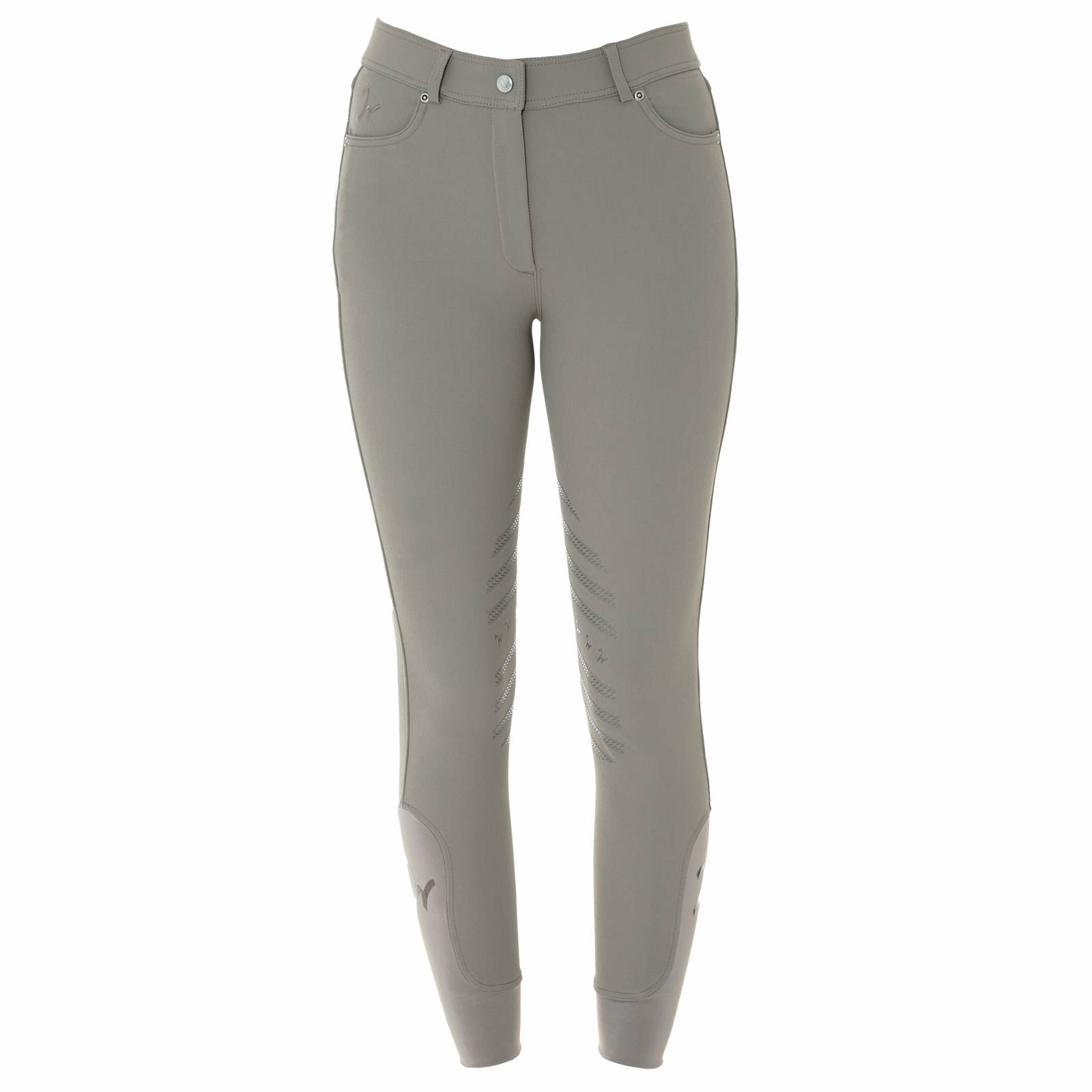 Damen Reithose Isabell Knie Grip taupe