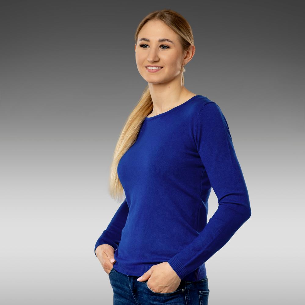 Damen Pullover Jenny blue royal l/xl