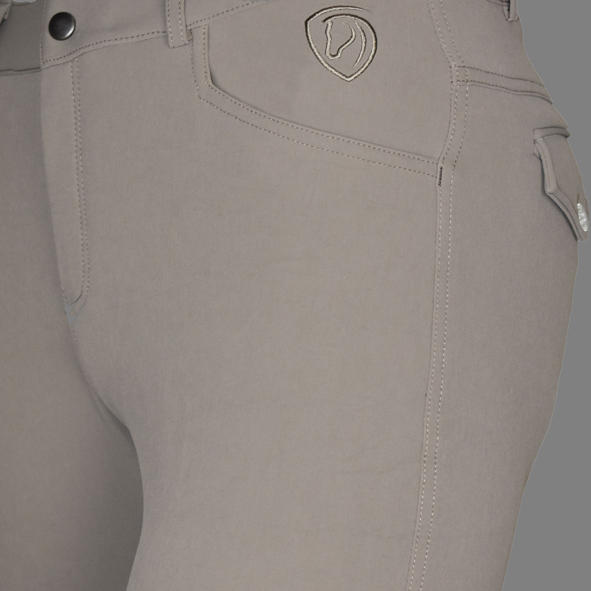 Tim`s Herren Reithose Basic Knie Grip taupe-48 Tim`s Herren Reithose Basic Knie Grip taupe-48