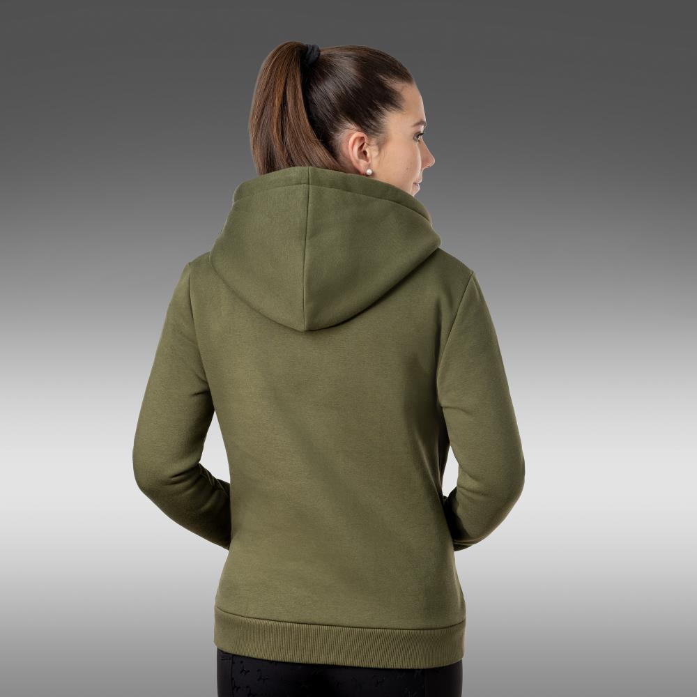 Damen Hoody Elly olive XS Damen Hoody Elly olive XS