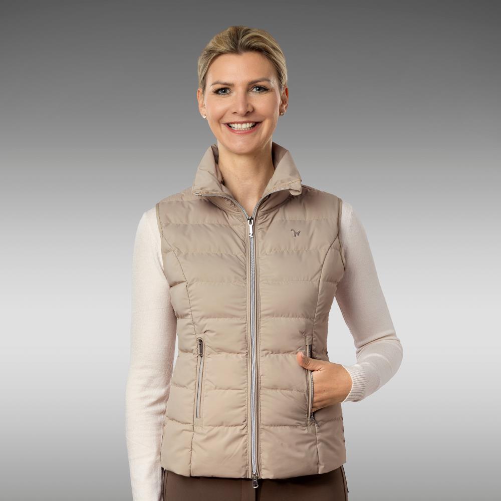 Damen Weste Isabell beige