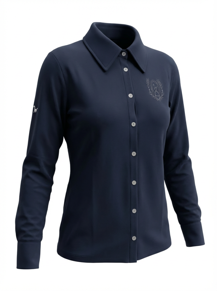 Damen Bluse Laura Navy  XL