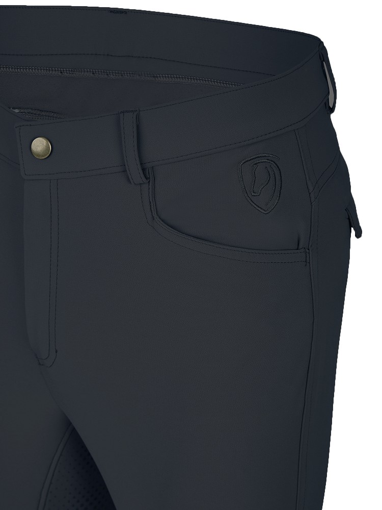 Herren Winter Reithose Marc Full Grip schwarz-54