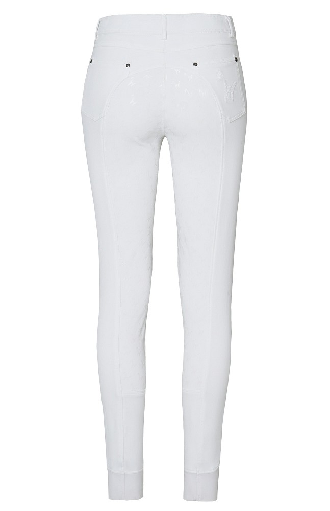 Isabell Werth Reithose Maren Full Grip weiß Isabell Werth Reithose Maren Full Grip weiß