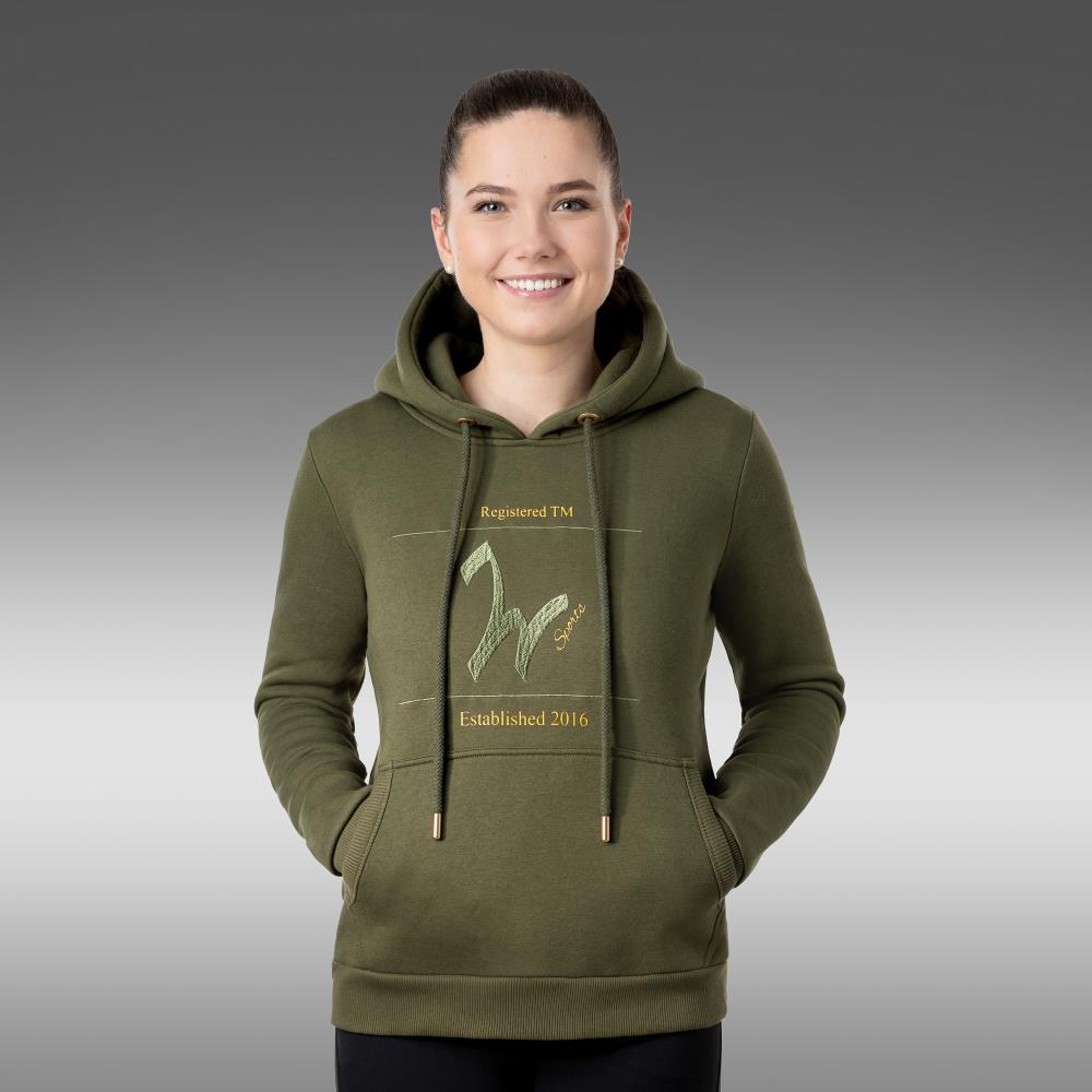Damen Hoody Elly olive XS Damen Hoody Elly olive XS