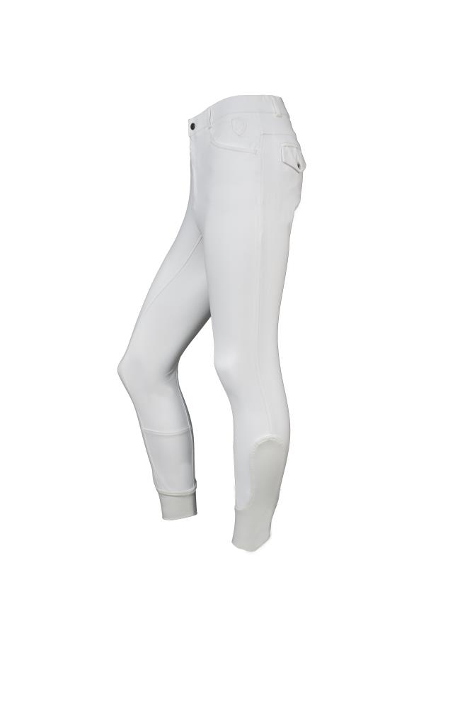 Tim`s Herren Reithose Basic Full Grip weiss-54