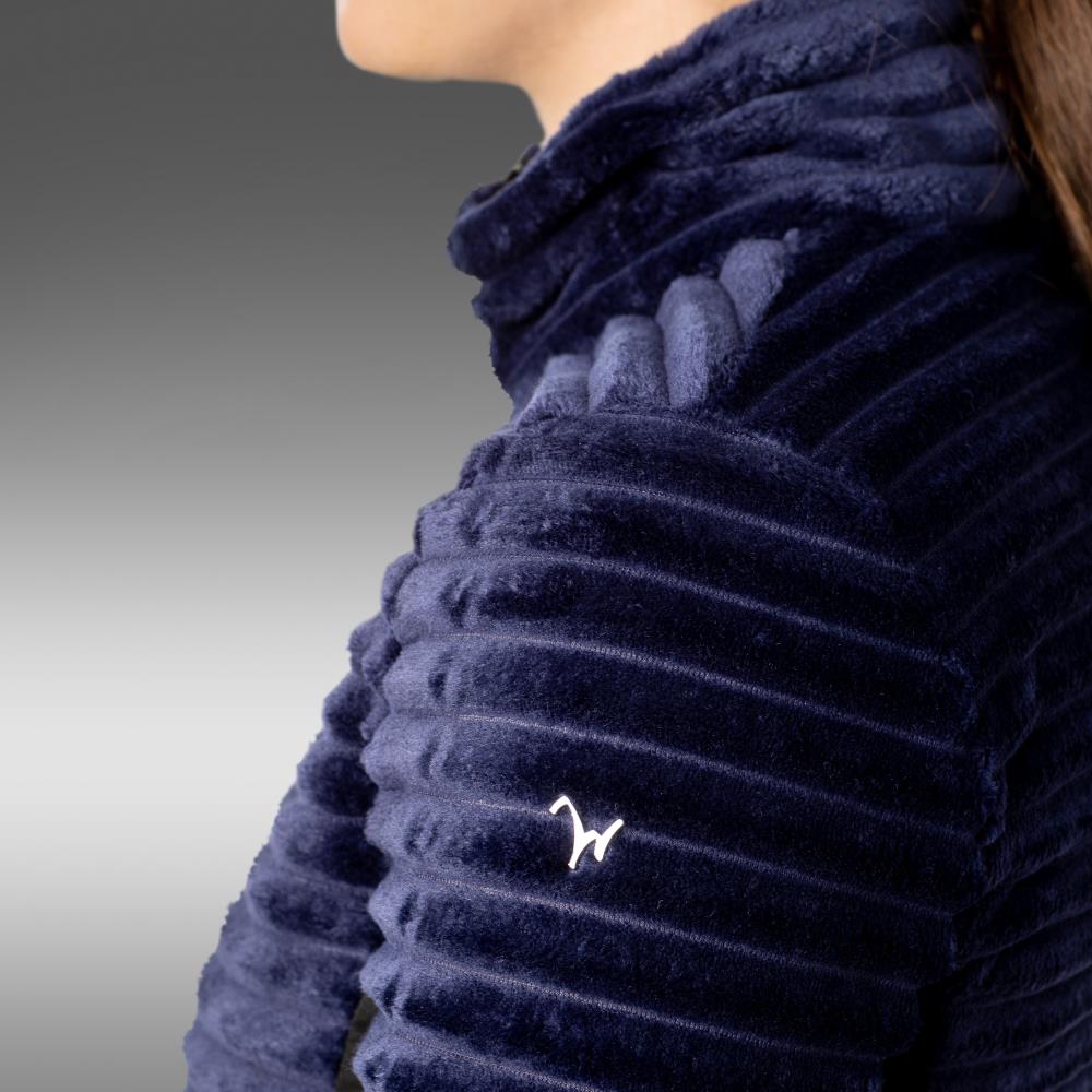 Damen Fleecejacke Frieda navy XS