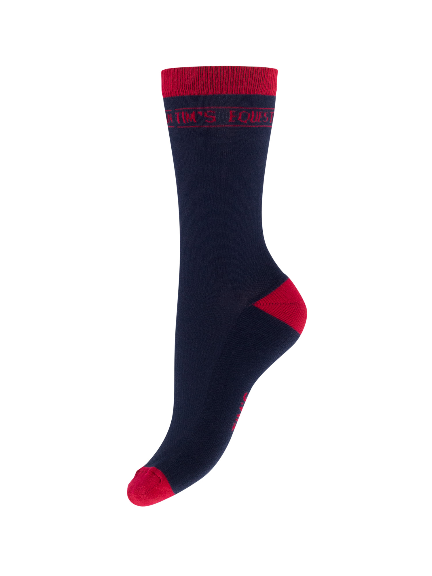Short socks Performance navy-red 39-46