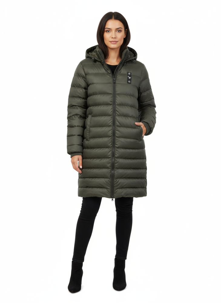 Damen Mantel Valentina khaki