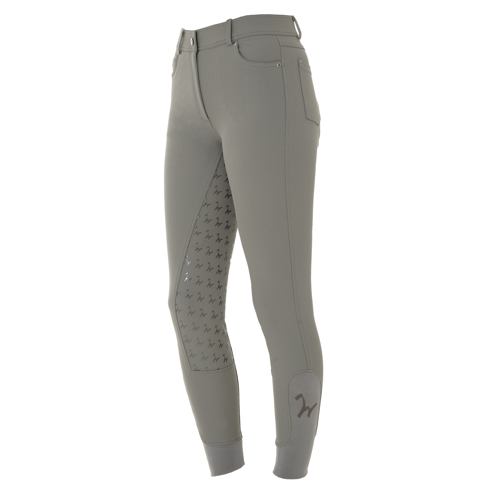 Damen Reithose Isabell Full Grip taupe-38