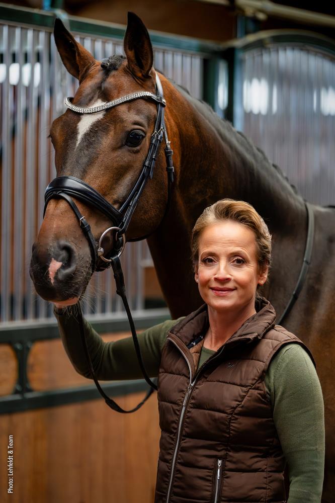 Isabell Werth Trense Johnny black/silver