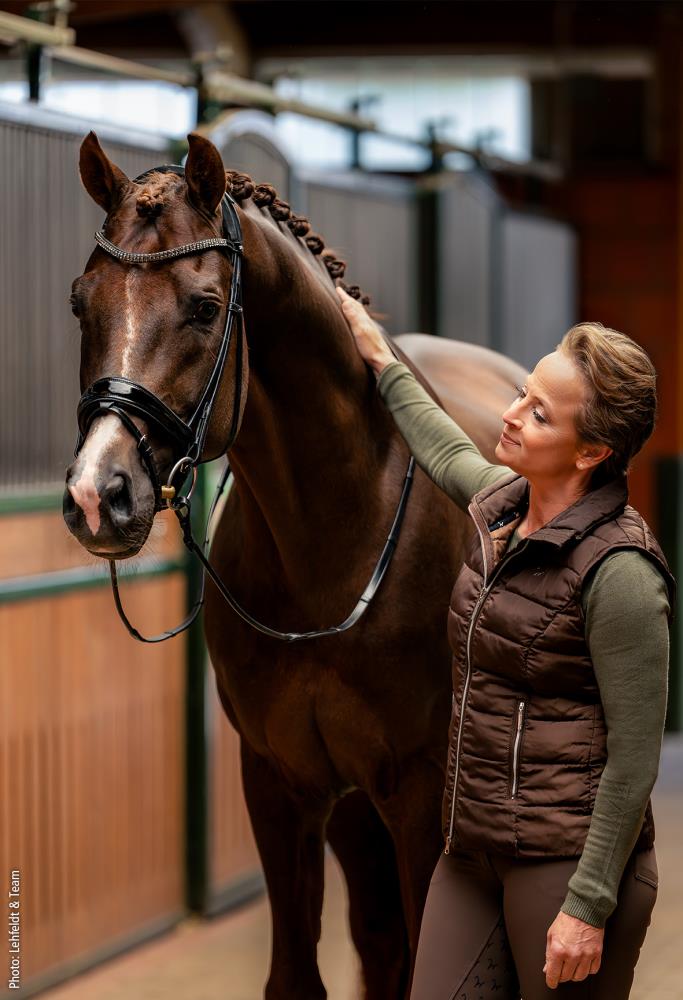 Isabell Werth Trense Satchmo black/patent/silver