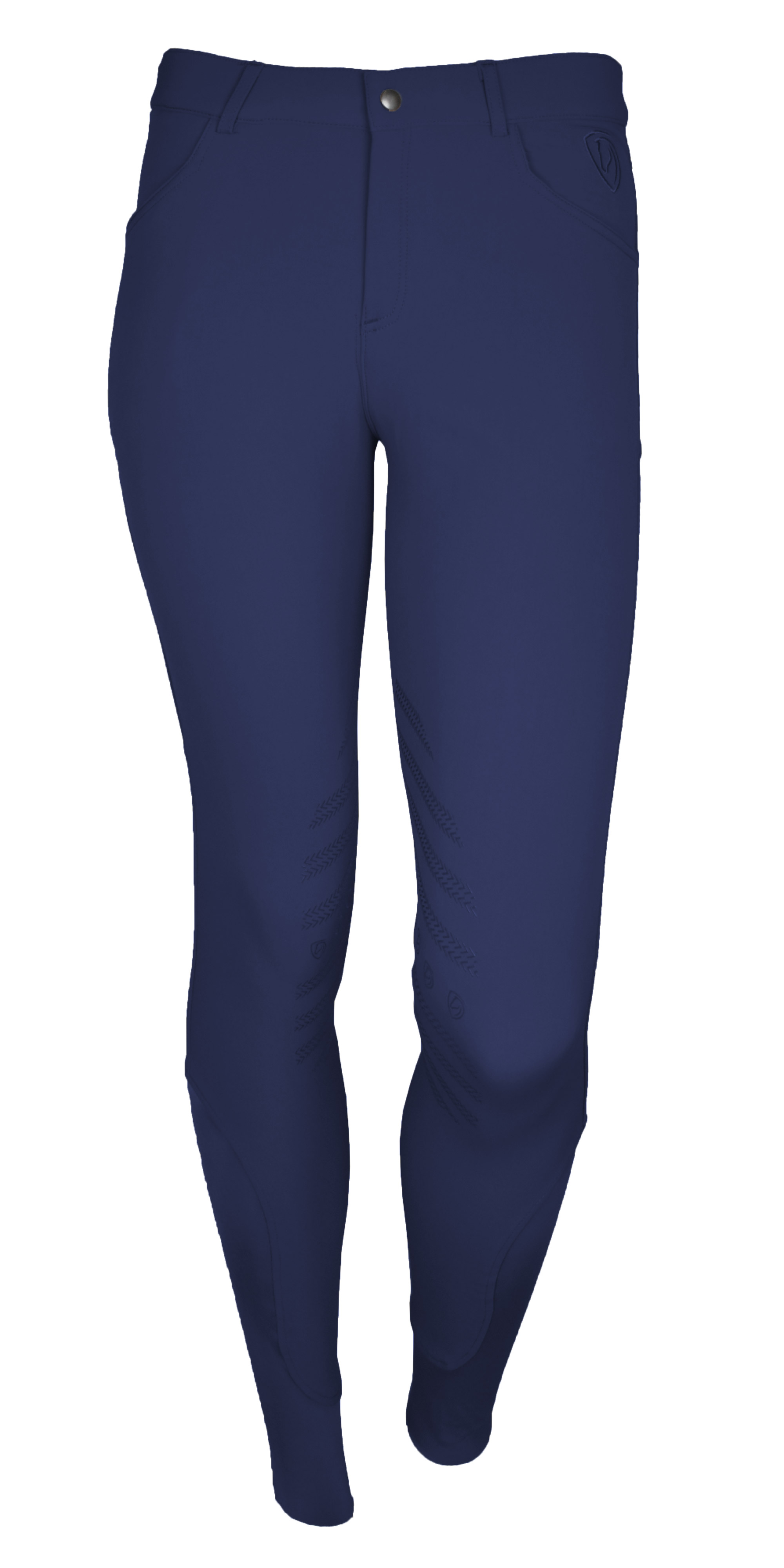 Tim`s Herren Reithose Basic Knie Grip dark- navy