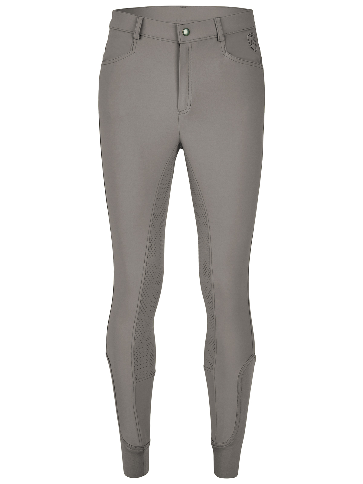 Tim`s Herren Reithose Basic Full Grip taupe-50