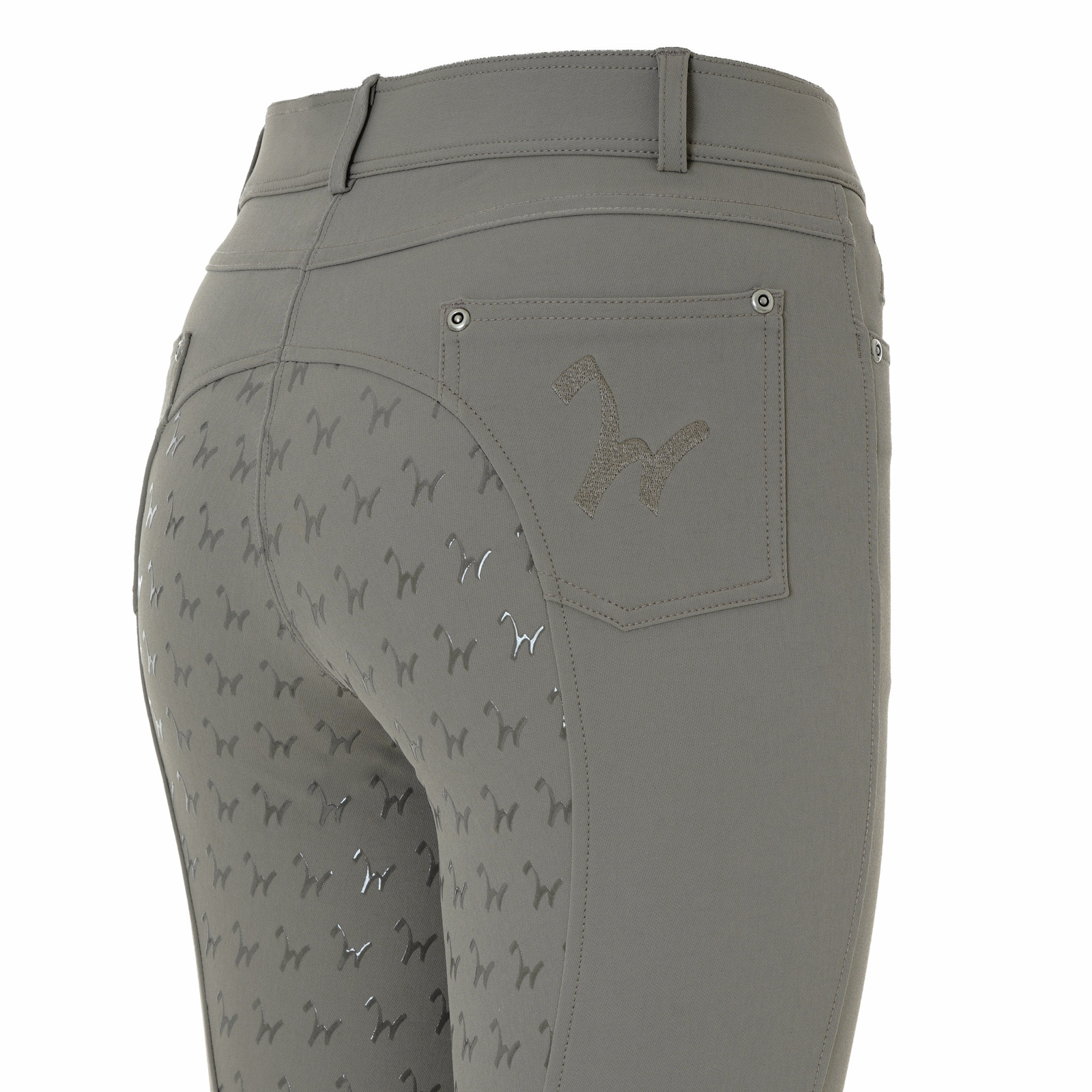 Damen Reithose Isabell Full Grip taupe-38