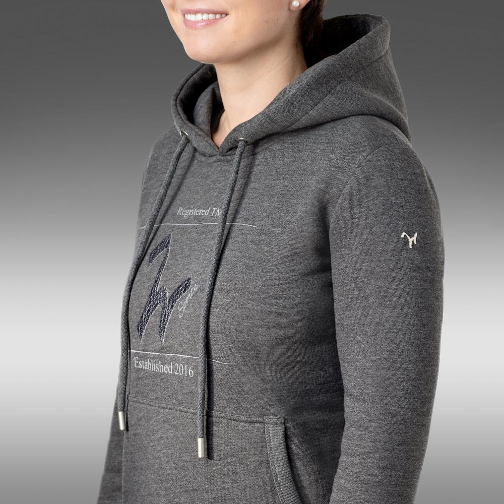 Damen Hoody Elly anthrazit- melange Damen Hoody Elly anthrazit- melange