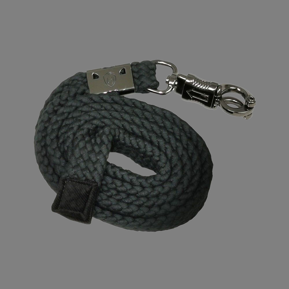 Tim´s Führstrick mit Karabiner schwarz Tim´s Führstrick mit Karabiner schwarz