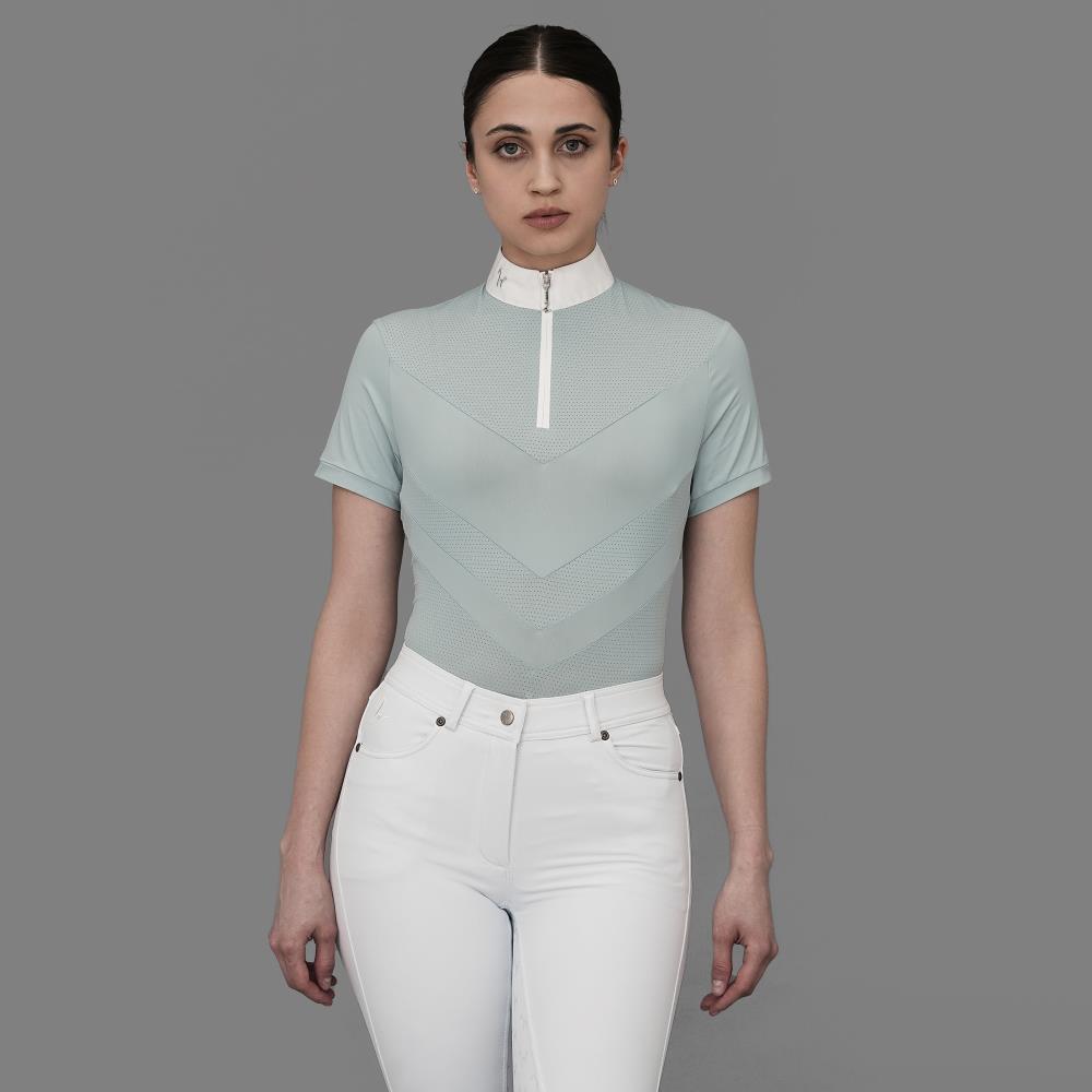 Damen Kurzarm Turniershirt Bella Donna sterling blue Damen Kurzarm Turniershirt Bella Donna sterling blue