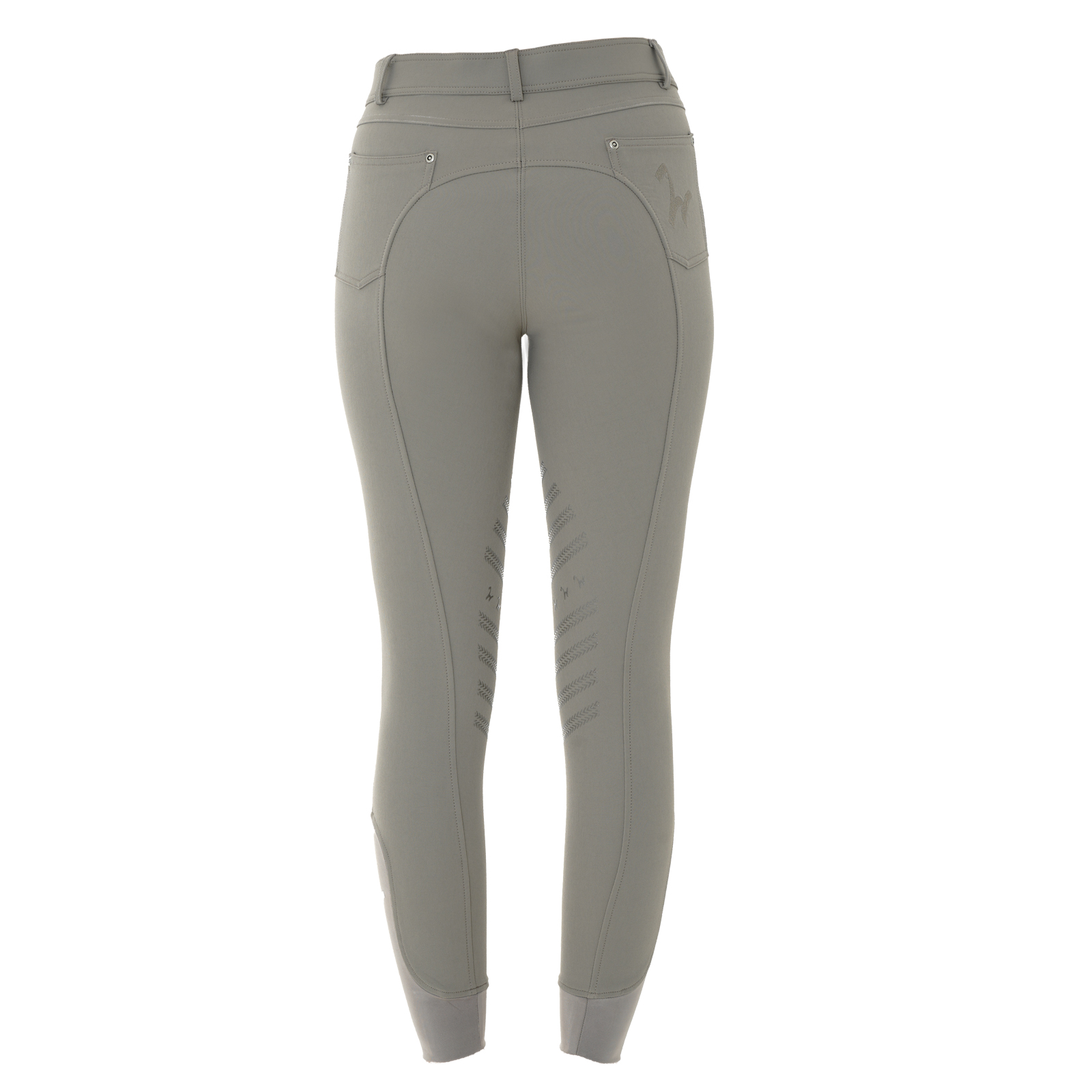 Damen Reithose Isabell Knie Grip taupe-38