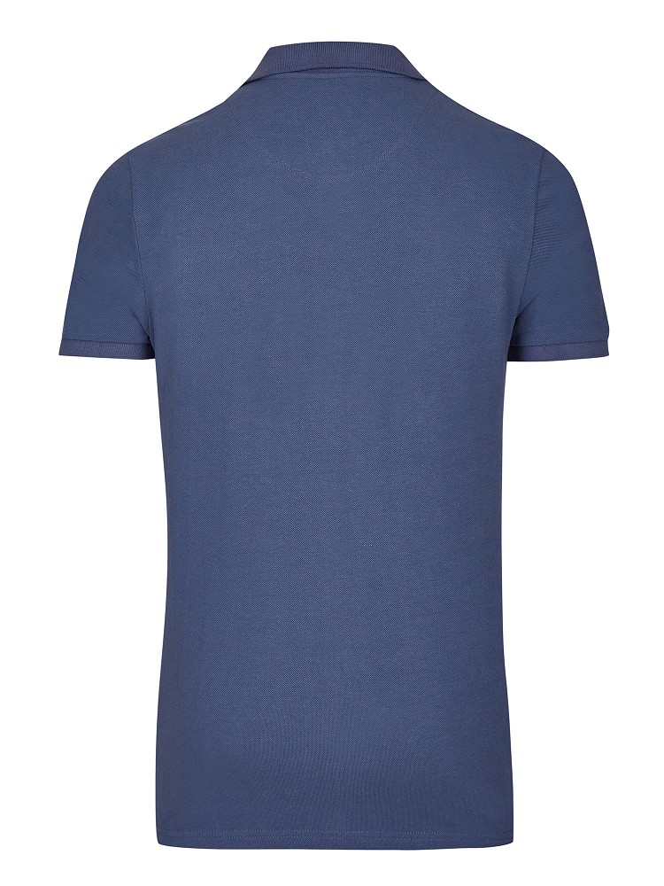 Tim`s Herren Polo Niklas blue stone-M