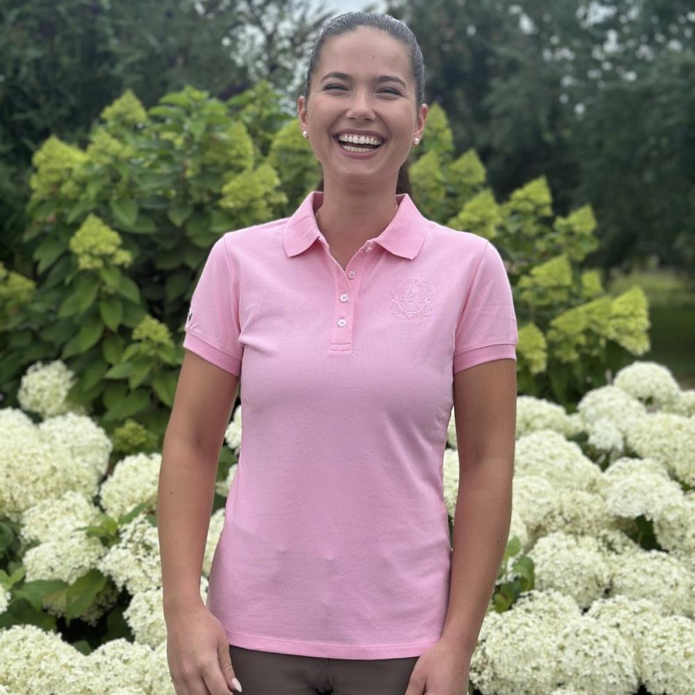 Isabell Werth  Polo Rheinberg light pink 03