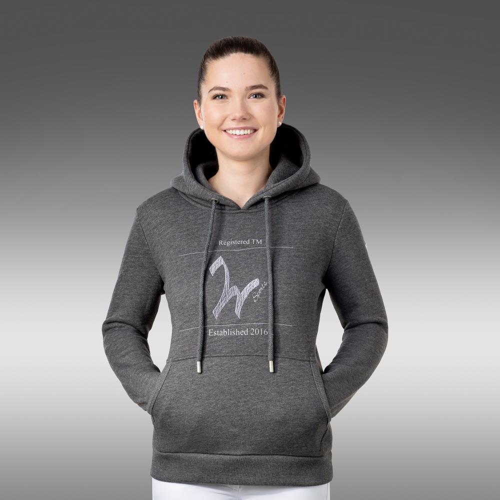 Damen Hoody Elly anthrazit- melange Damen Hoody Elly anthrazit- melange