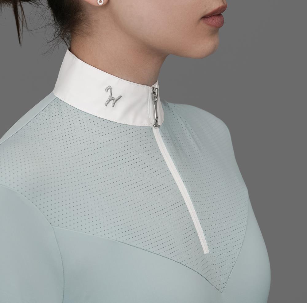 Damen Kurzarm Turniershirt Bella Donna sterling blue Damen Kurzarm Turniershirt Bella Donna sterling blue