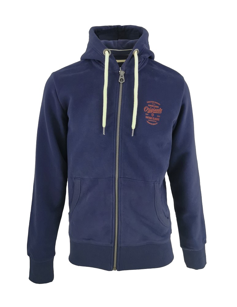 Herren Kapuzensweater Mike navy