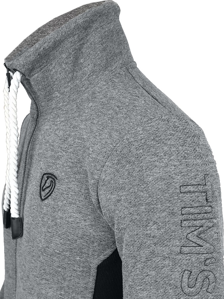 Tim´s Herren Sweater Lasse grau-L