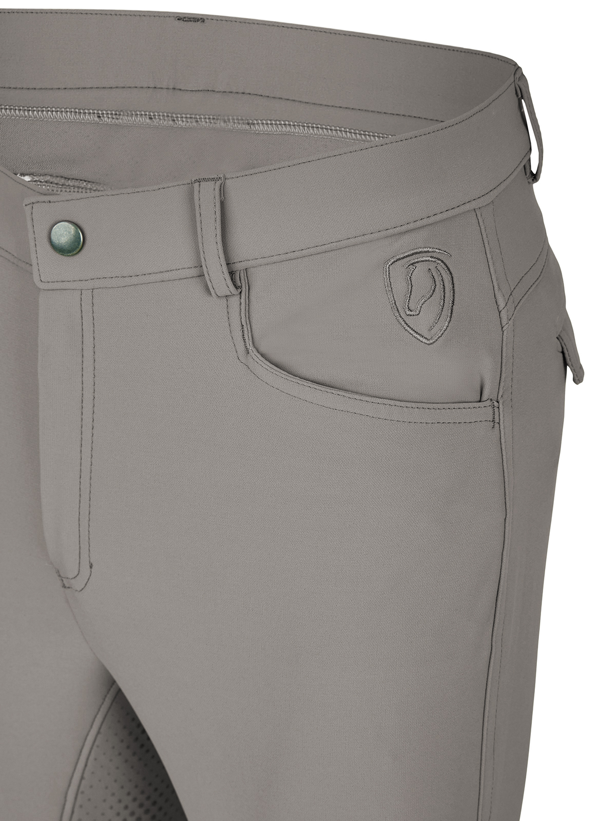 Tim`s Herren Reithose Basic Full Grip taupe-50